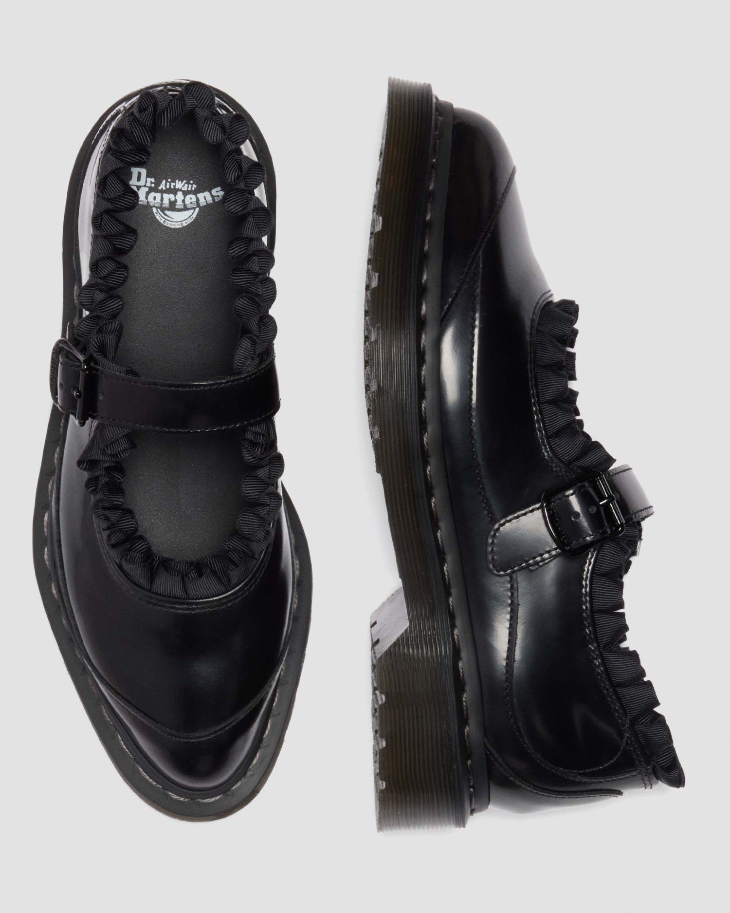 ELPHIE FRILL メリージェーン シューズ