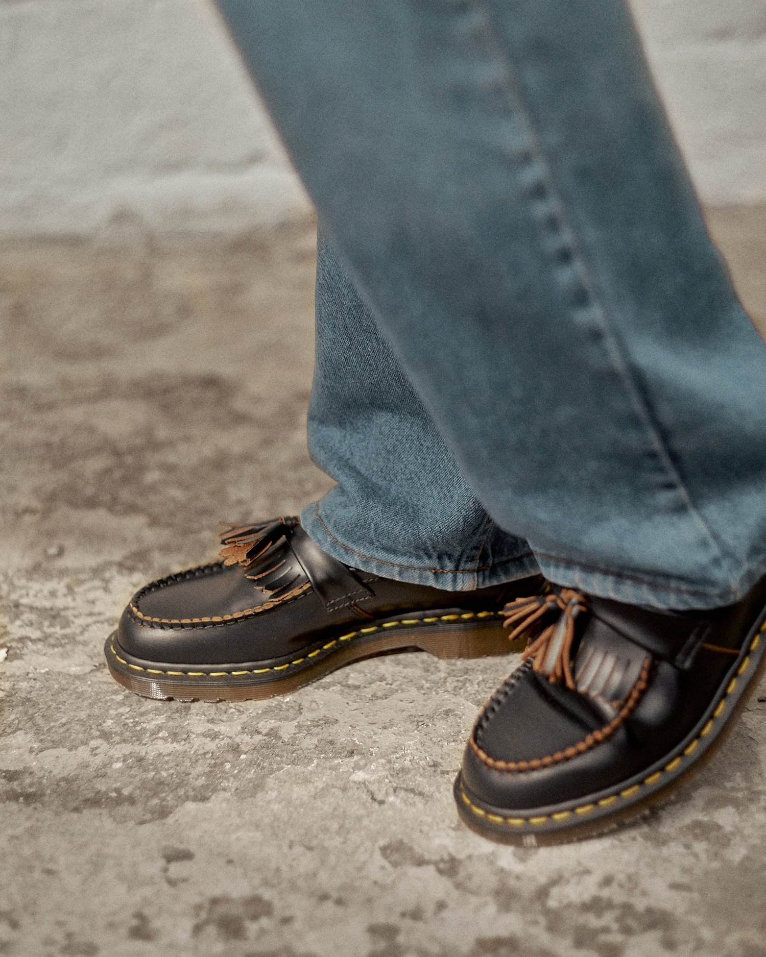 MIE ADRIAN タッセル ローファー