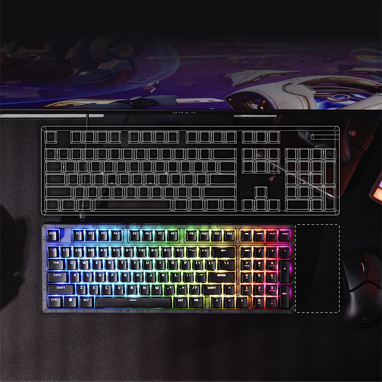 HyperX Origins 2 1800 ゲーミングキーボード 製品詳細 | 日本HP