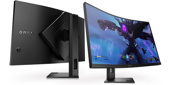 OMEN 27c QHD カーブド 240Hz ゲーミングディスプレイ | 日本HP
