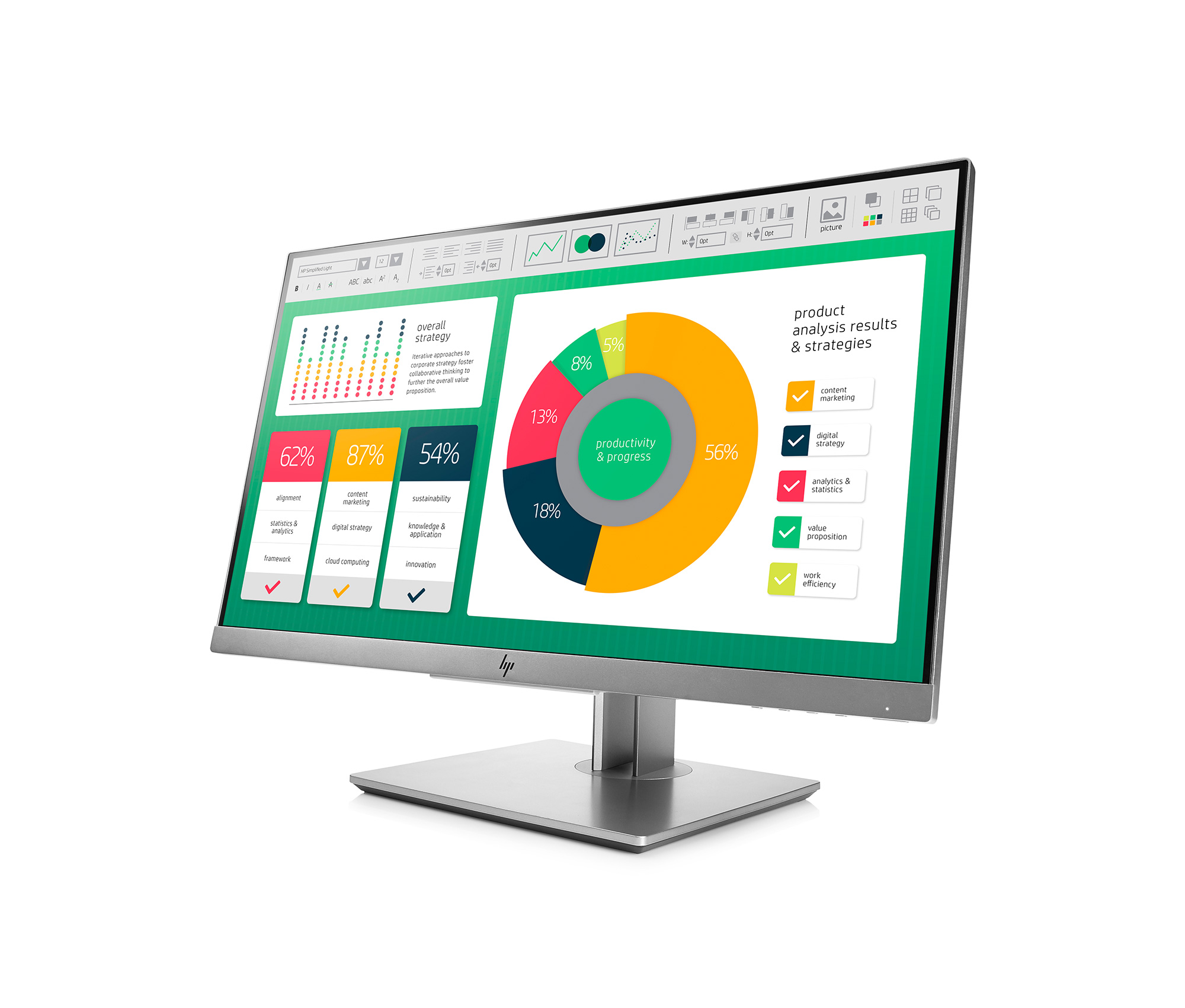 HP EliteDisplay 21.5インチワイドIPSモニター E223 製品詳細