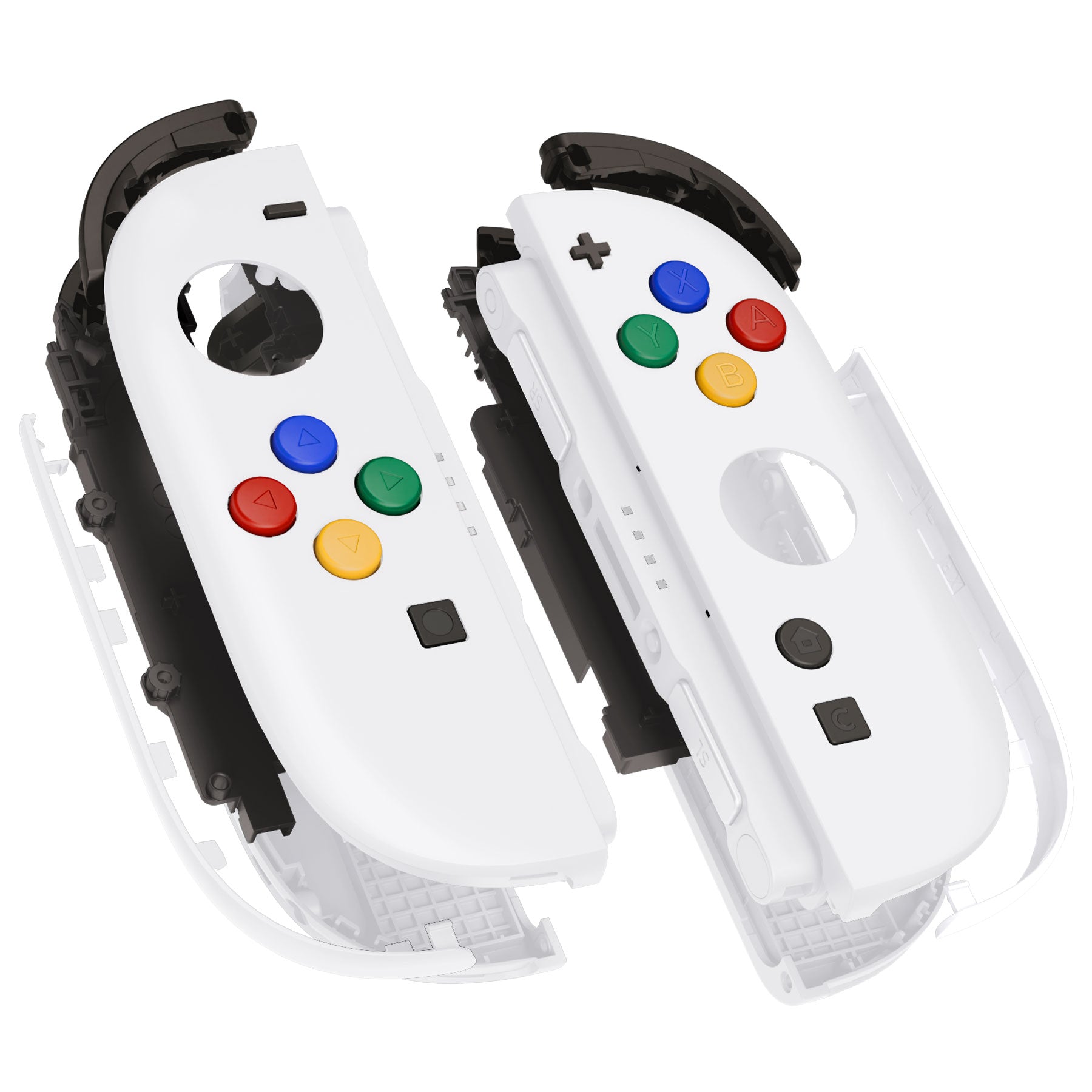 Nintendo Switch 2対応ジョイコン交換フルセットシェルケース、ボタン