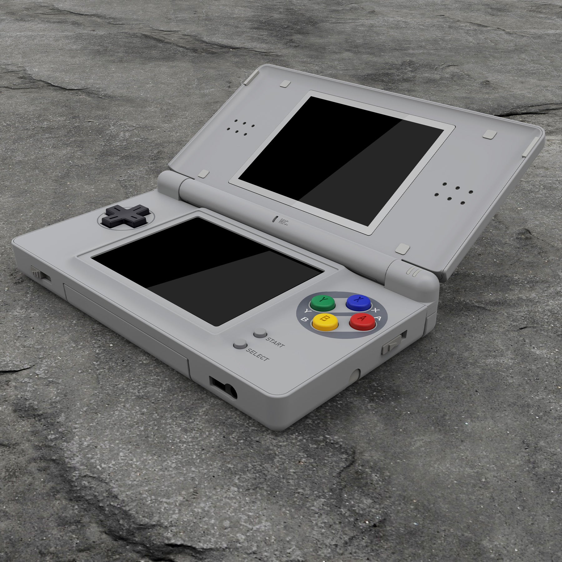 eXtremeRate ニンテンドーDS Lite用交換フルハウジングシェル＆ボタン