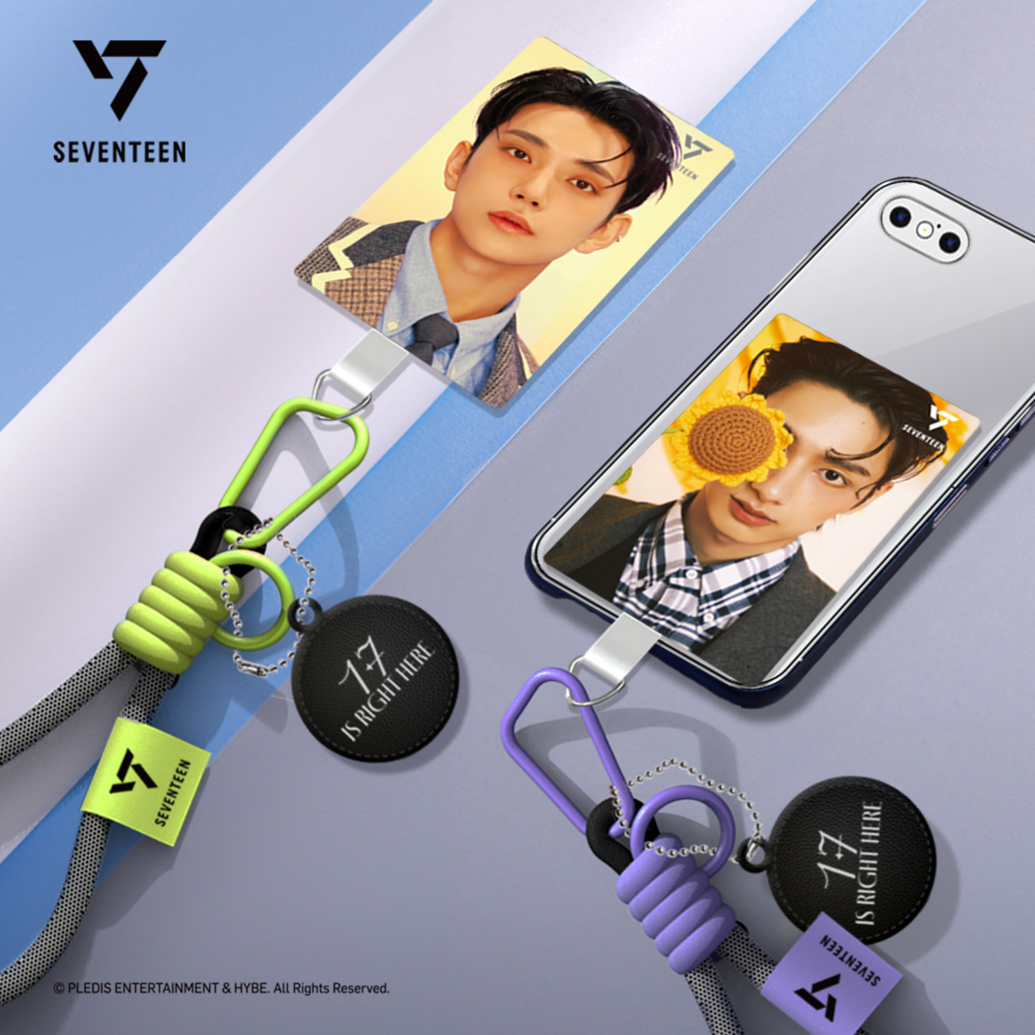 セブンティーン(SEVENTEEN) 3D レンチキュラー フォンタップ (17 IS