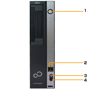 ESPRIMO D752/F 各部名称/外観 - FMWORLD（法人） : 富士通