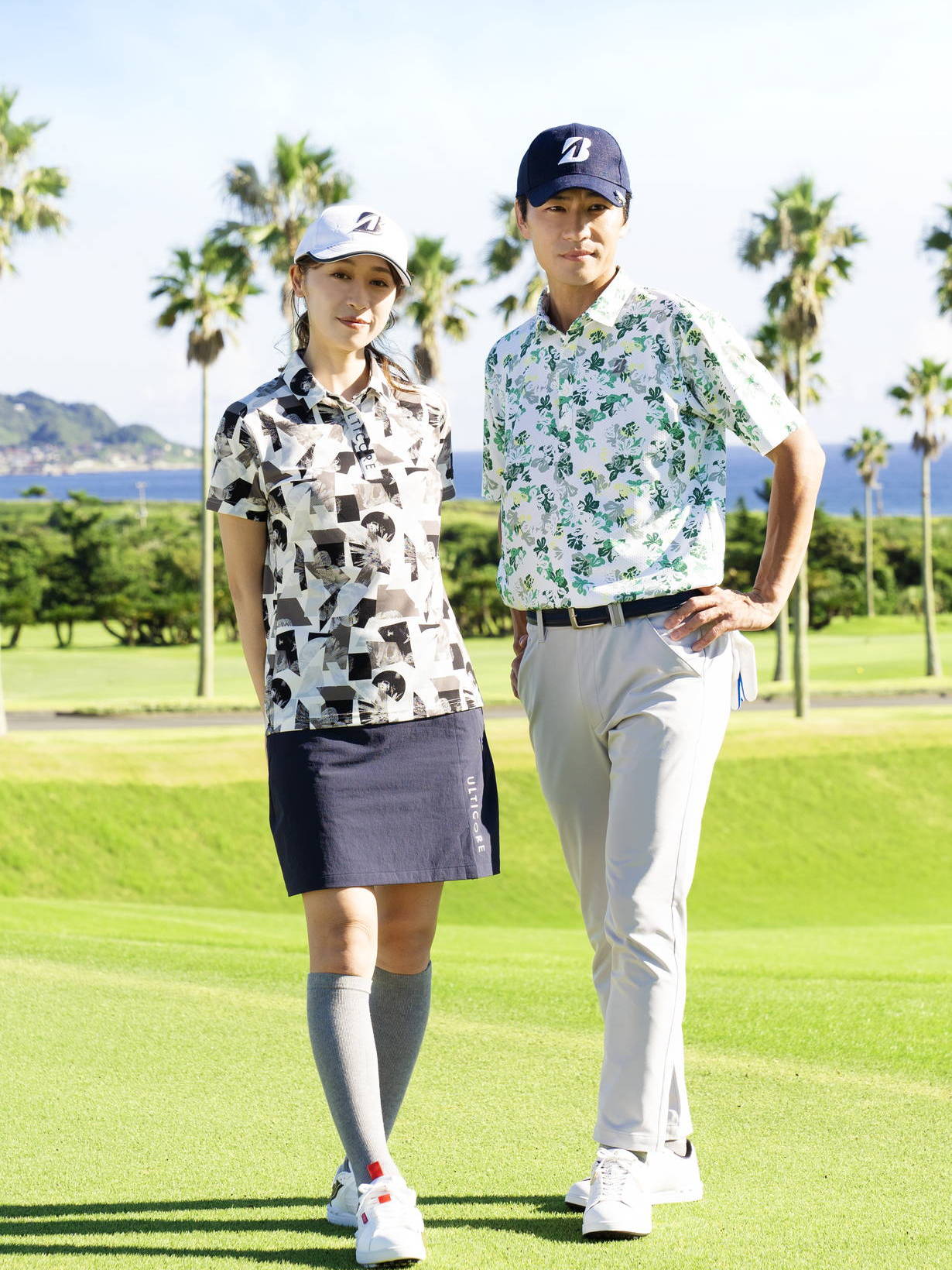 BEAMS GOLF ゼロ・スパイク バイター(23.5cm WK(白/黒)): ギア