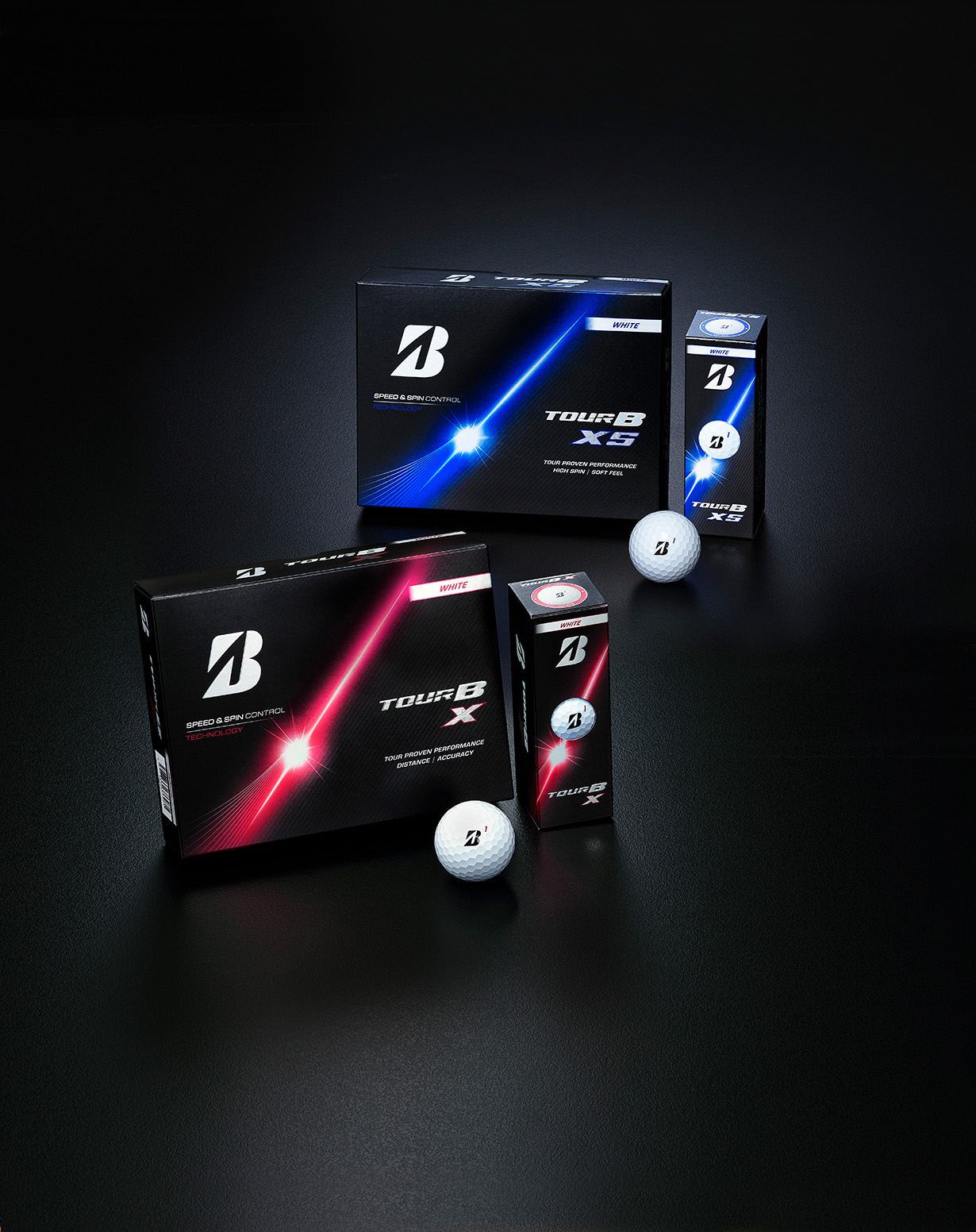 2月6日発売】TOUR B XS（ホワイト） [1ダース：12個](ホワイト