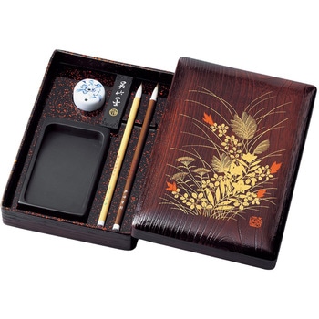 KB711-900SET 硯箱セット秋草 1個 呉竹 【通販モノタロウ】