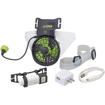 FH-BA18SEGW 清涼ファン風雅ヘッド2フルセット 1個 タジマツール(TJM