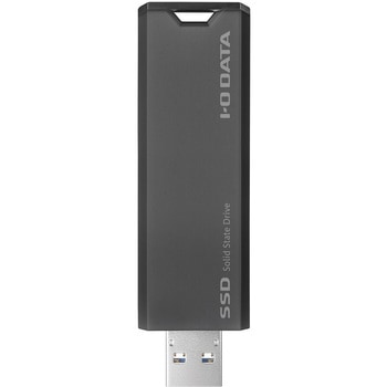 SSPS-US2GR USB 3.2 Gen 2対応 スティックSSD 2TB グレー×ブラック 1台