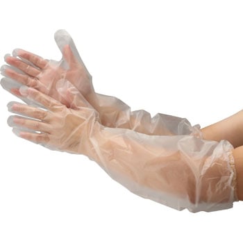 NO.944 ポリエチレンロング エステー ポリエチレン ディスポ手袋