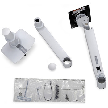 45-490-216 エルゴトロン LX モニターアーム ホワイト 34インチ(3.2