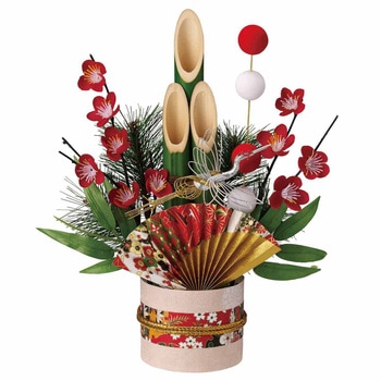 8784-7152 正月飾り 門松松竹梅アレンジ 1個 ストア・エキスプレス