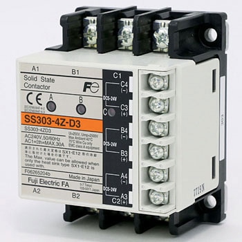 三極ソリッドステートコンタクタ AC100-240V 富士電機 電磁開閉器本体
