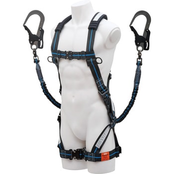 KH フルハーネス型墜落制止用器具ハーネスX型+2丁掛けランヤード