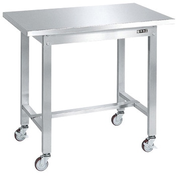 ステンレス作業台(SUS430/キャスター付) サカエ 【通販モノタロウ】