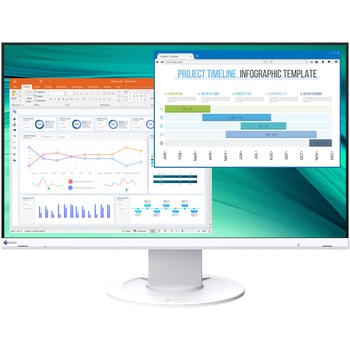 23.8型(60cm)カラー液晶モニター FlexScan EV2460 EIZO ディスプレイ