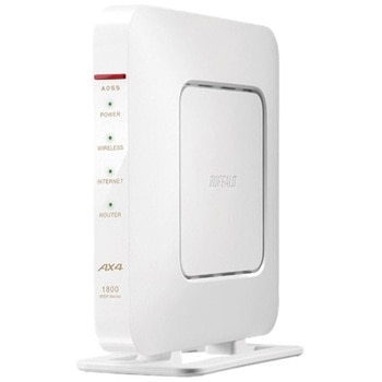 WSR-1800AX4/DWH 無線LAN親機11ax/ac/n/a/g/b 574+1200Mbps 1個