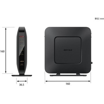 WSR-1800AX4/DWH 無線LAN親機11ax/ac/n/a/g/b 574+1200Mbps 1個