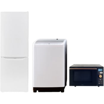 家電セット 寮 オフィス 事務所 新生活家電 3点セット (8kg洗濯機 173L