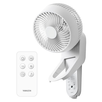 YWRX-BMD18E(W) 壁掛けサーキュレーター DCモーター 洗える 18畳対応