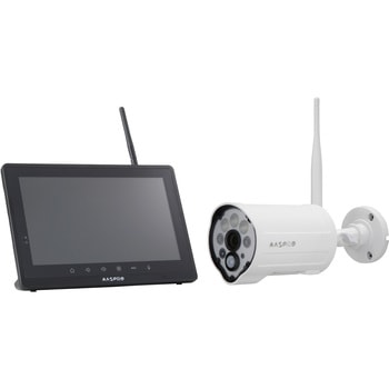 ワイヤレスカメラ(センサーライト付)セット マスプロ電工 防犯用カメラ