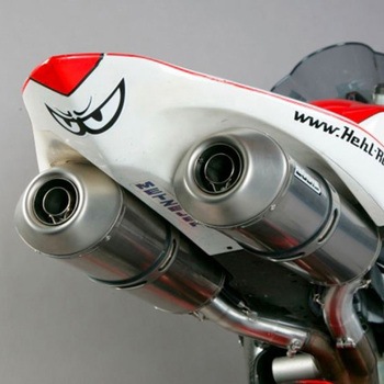 YR1-013 スリップオンマフラー セット フルチタン オーバル Q2 YZF R1