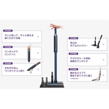 CS501JRG 充電式スティッククリーナー エヴォパワーシステム 1台 Shark