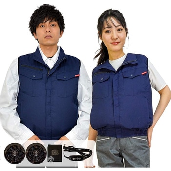 空調付きベスト 2021S (日本製生地) +バッテリーセット STATUSUNI