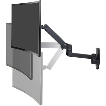 45-243-224 エルゴトロン LX モニターアーム 壁掛け マットブラック 34