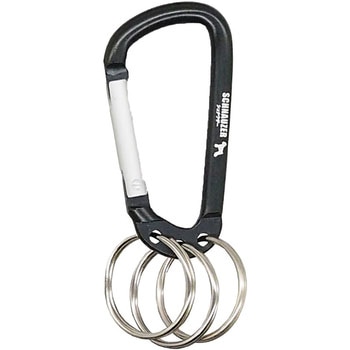 RK-360 SCHNAUZER リング付カラビナ Trio360 5色アソート 1セット WING