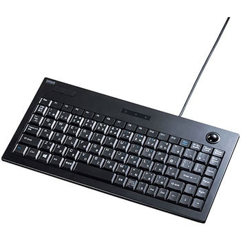 SKB-TR03BK トラックボールキーボード サンワサプライ USB(Aタイプ