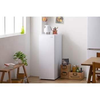 IUSN-8A-W スリム冷凍庫80L 1個 アイリスオーヤマ 【通販モノタロウ】