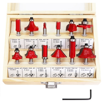 1938525-01 トリマーワークビットセット スタックスツールス 軸径6mm
