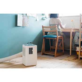 SY-D151(W) 除湿機能付きポータブルクーラー siroca 送風口数1口 電源