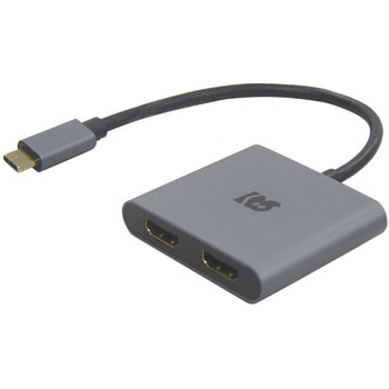 RS-UCHD2-PD USB Type-C to デュアルHDMIディスプレイアダプター(PD