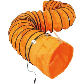 SJFD320DC 送風機用ダクト 防爆用アース端子付 320mm 5m 1本 スイデン