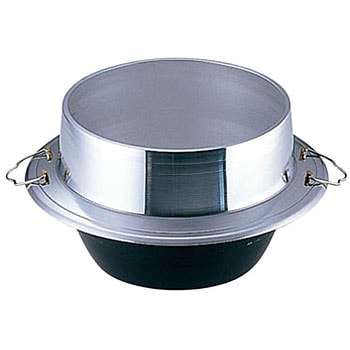 アルミ鋳物 小釜 カン付 ナカオ 釜・ゆで釜・かまど 【通販モノタロウ】