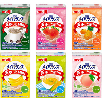6種×4本入 明治 メイバランスぎゅっとMini アソートBOX 1セット 明治