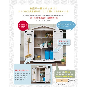 三角屋根収納庫 住まいスタイル 【通販モノタロウ】