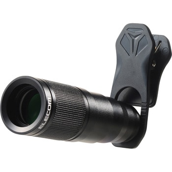 P-SLZ8XBK スマホ 望遠レンズ 8倍 クリップ式 レンズ 高画質 望遠鏡 1