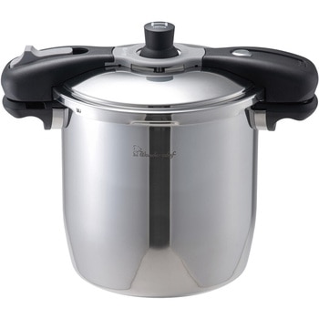 610591 魔法のクイック料理 両手圧力鍋 8.0L ワンダーシェフ 寸法354