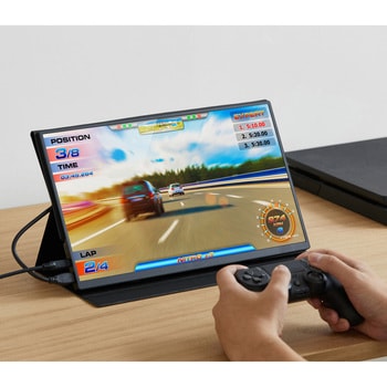 ポータブルモニター 15.6インチ アイリスオーヤマ ディスプレイ