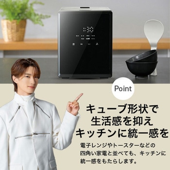 キューブ型炊飯器 YAMAZEN(山善) 業務用炊飯器本体 【通販モノタロウ】