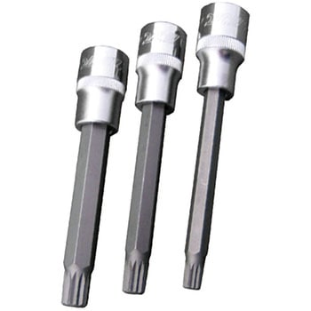 JTC457S トリプルスクエアソケットセット JTC 全長120mm差込角12.7mm