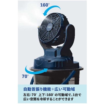 YS-HARIKIRI-1 コードレス 充電式ミストファン ハリキリくん1 1台