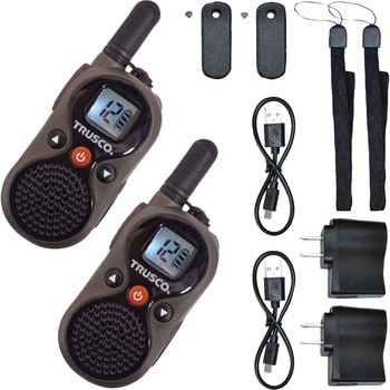 TNT-20 特定小電力ミニトランシーバー 2台セット 1セット(2台) TRUSCO