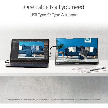 MB16ACV 液晶モニタ 15.6インチフルHD ポータブルUSBモニター IPS