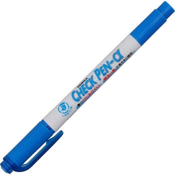 チェックペン アルファ ゼブラ キャップ式水性マーカー 【通販モノタロウ】