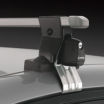 INSUT スクエアベーシックステー(ルーフオンタイプ) INNO 1セット(4個